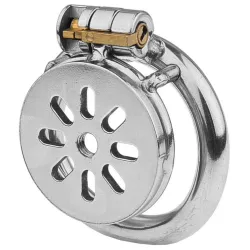 CockLock Cage de chasteté en métal Flat 2cm